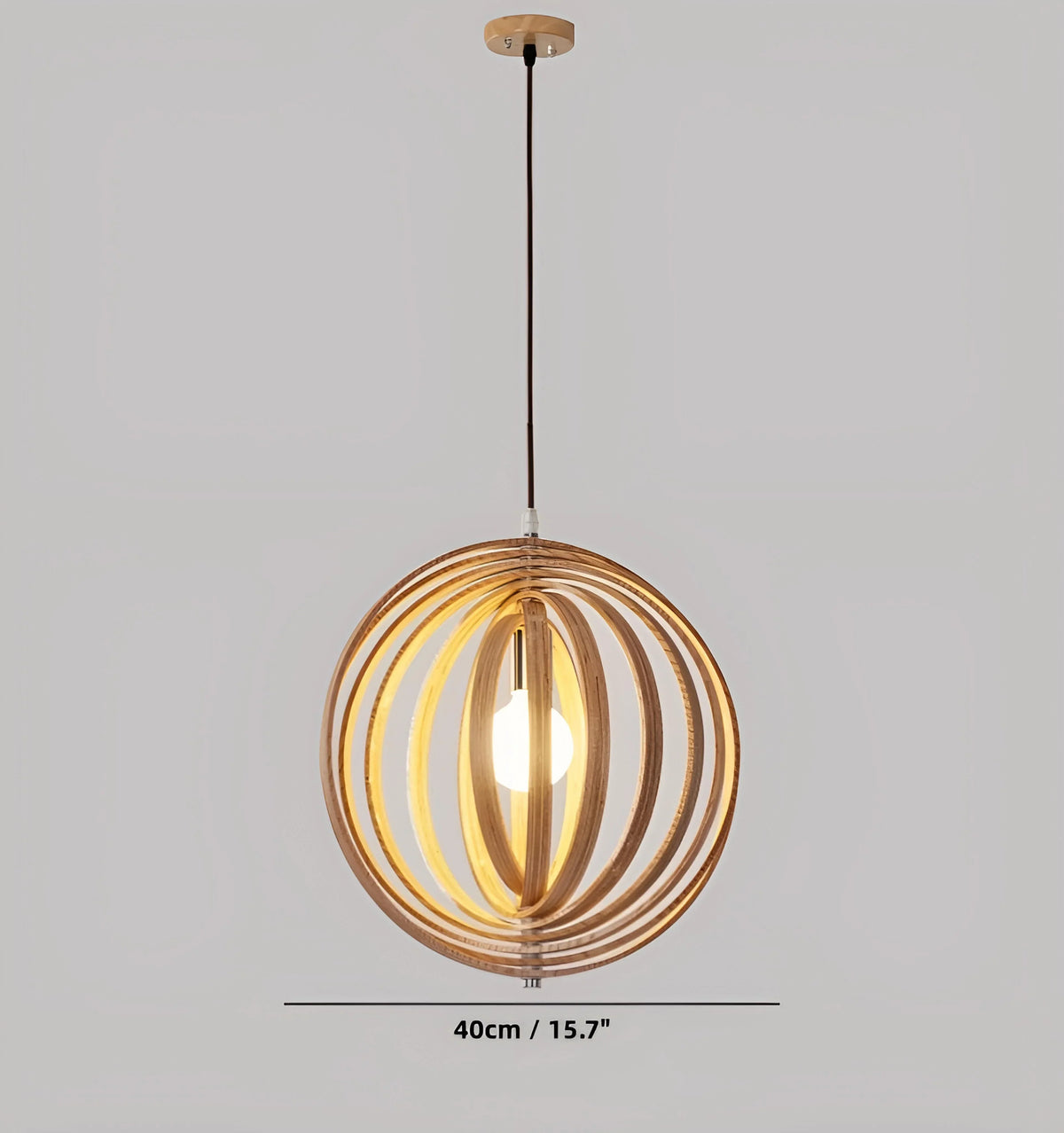 Ring Moon Pendant Light