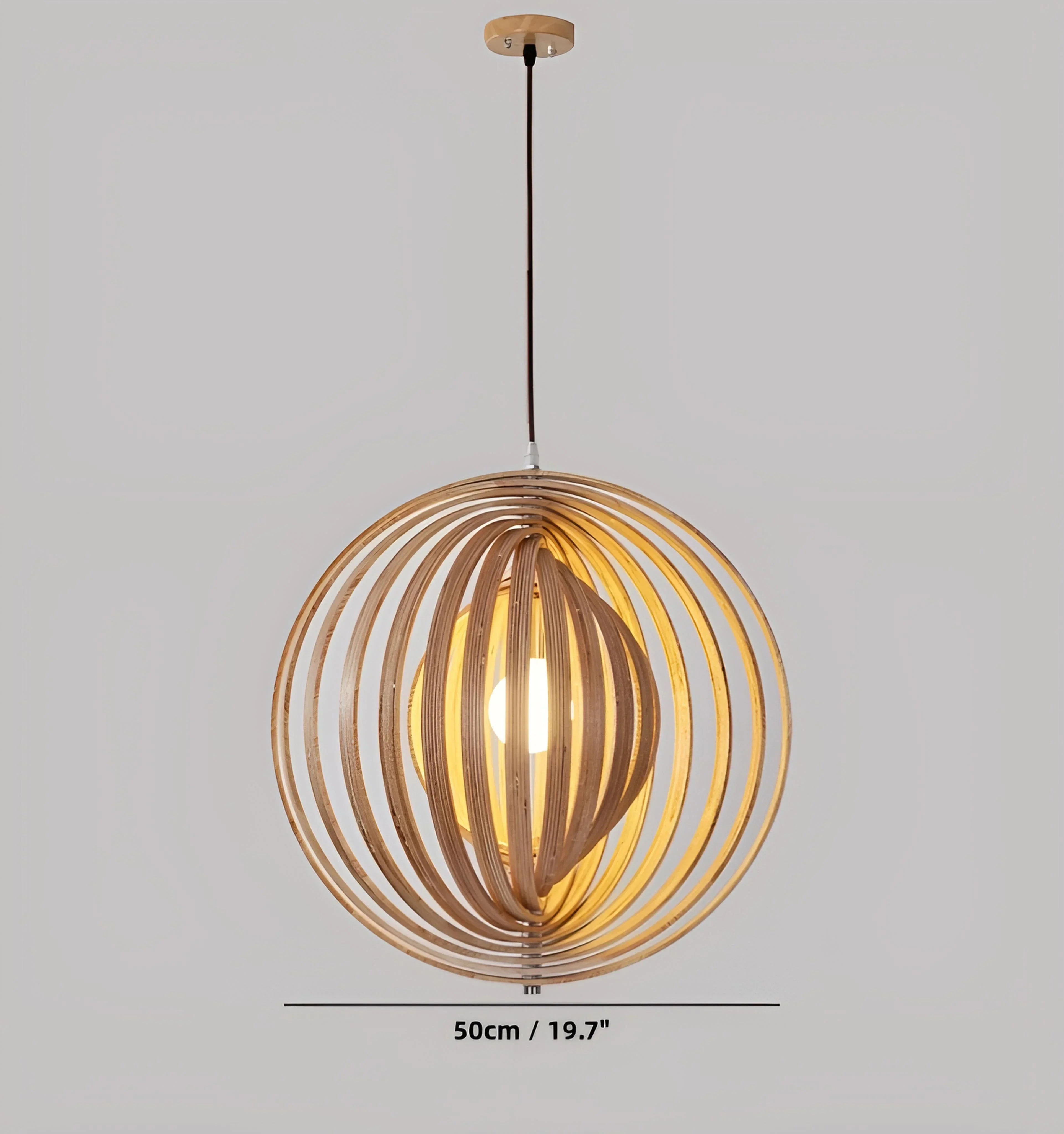 Ring Moon Pendant Light