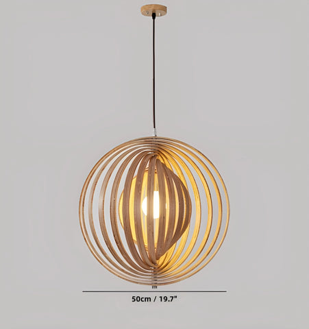Ring Moon Pendant Light