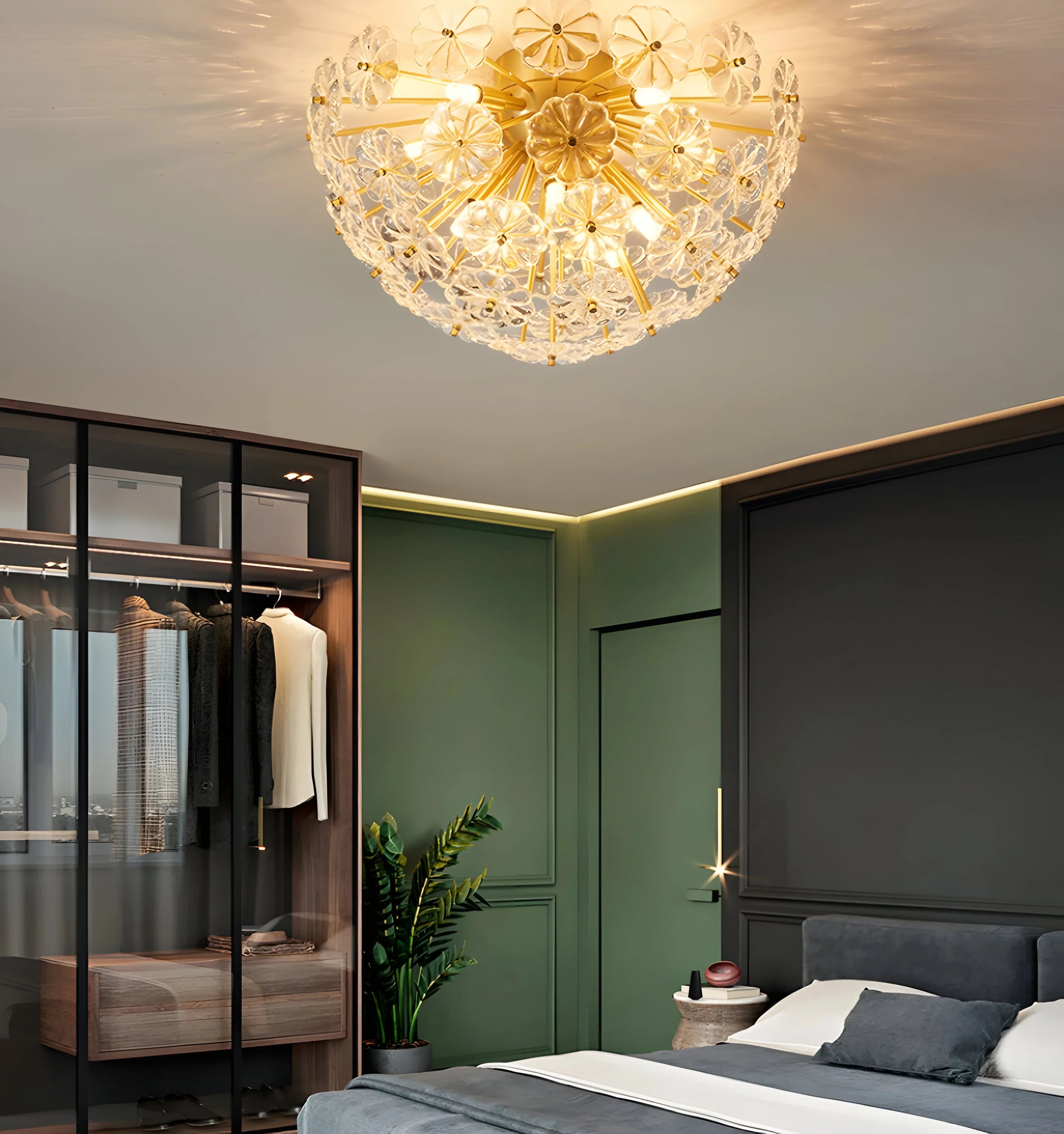 Romantic Flower Ceiling Light