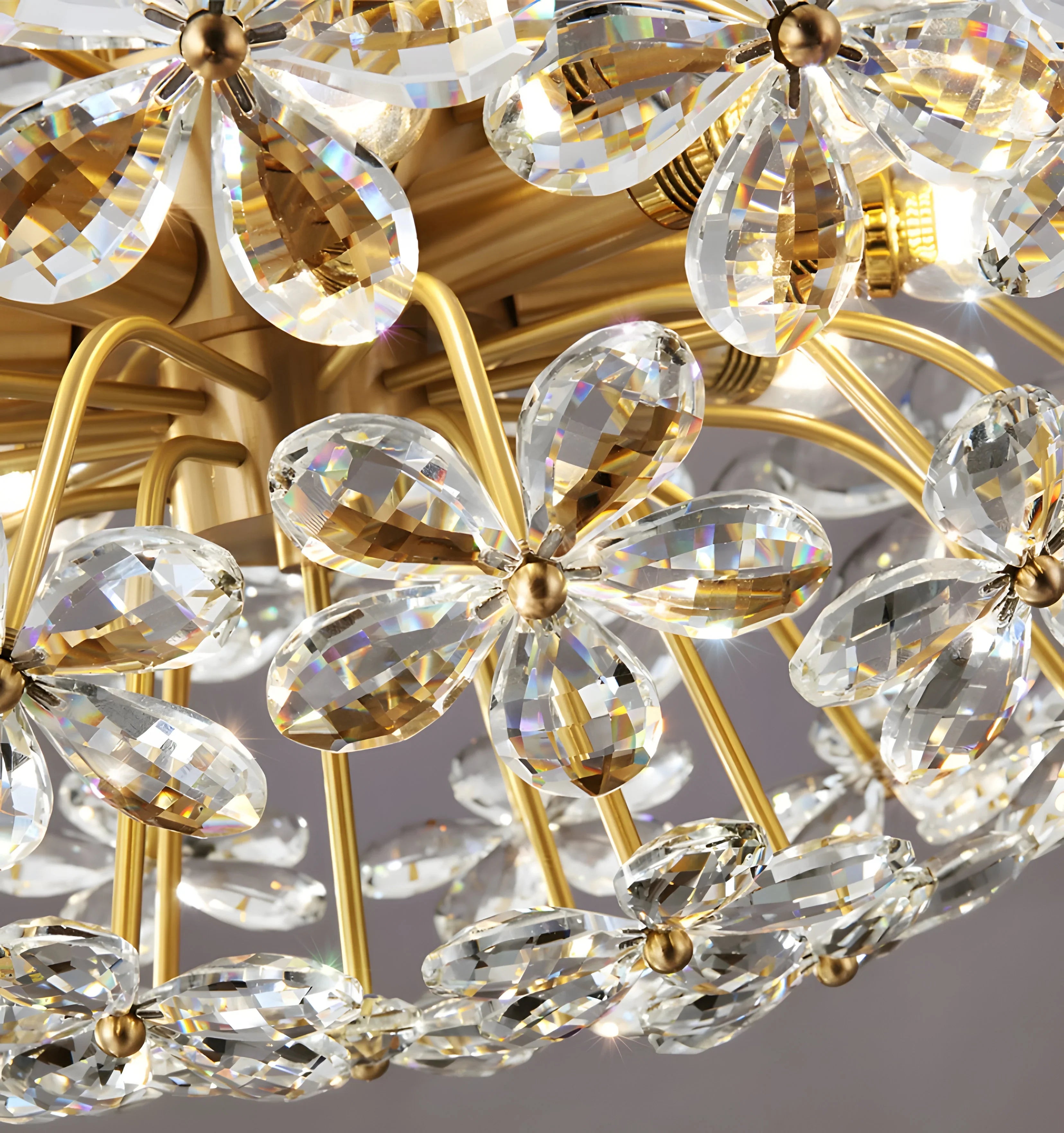 Romantic Flower Chandelier