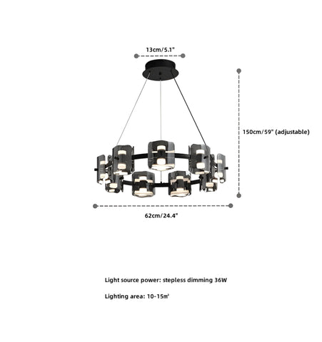 Round Corlota Chandelier