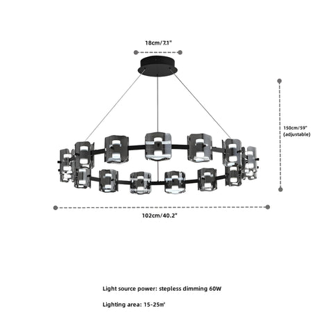 Round Corlota Chandelier