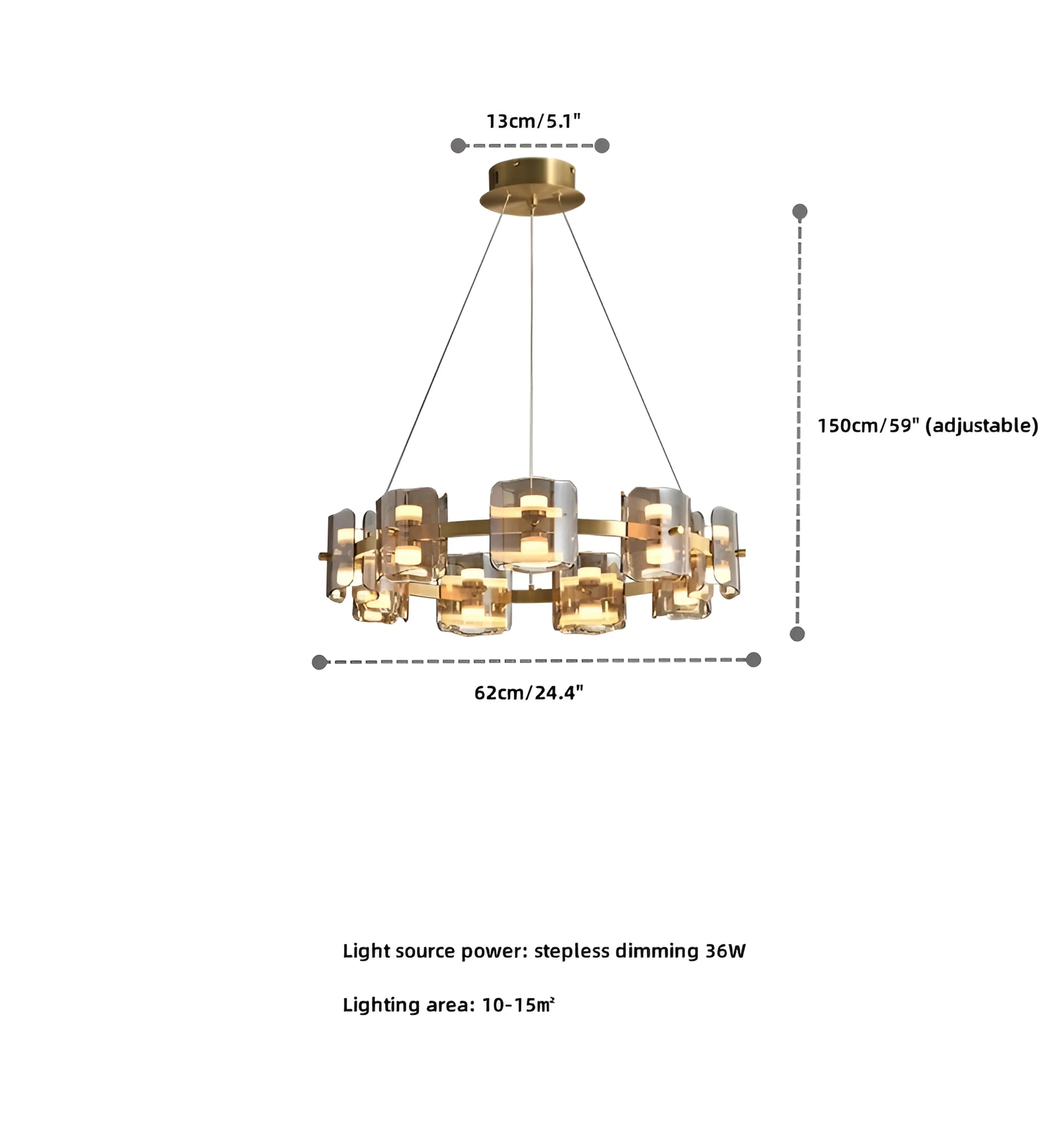 Round Corlota Chandelier