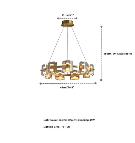 Round Corlota Chandelier