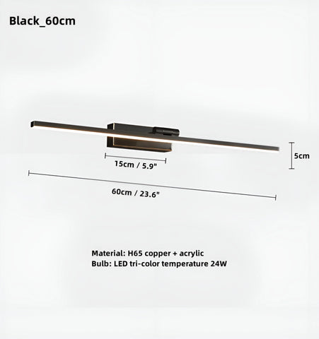 Scandinavian Minimalist Vanity Light