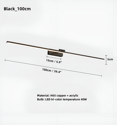 Scandinavian Minimalist Vanity Light