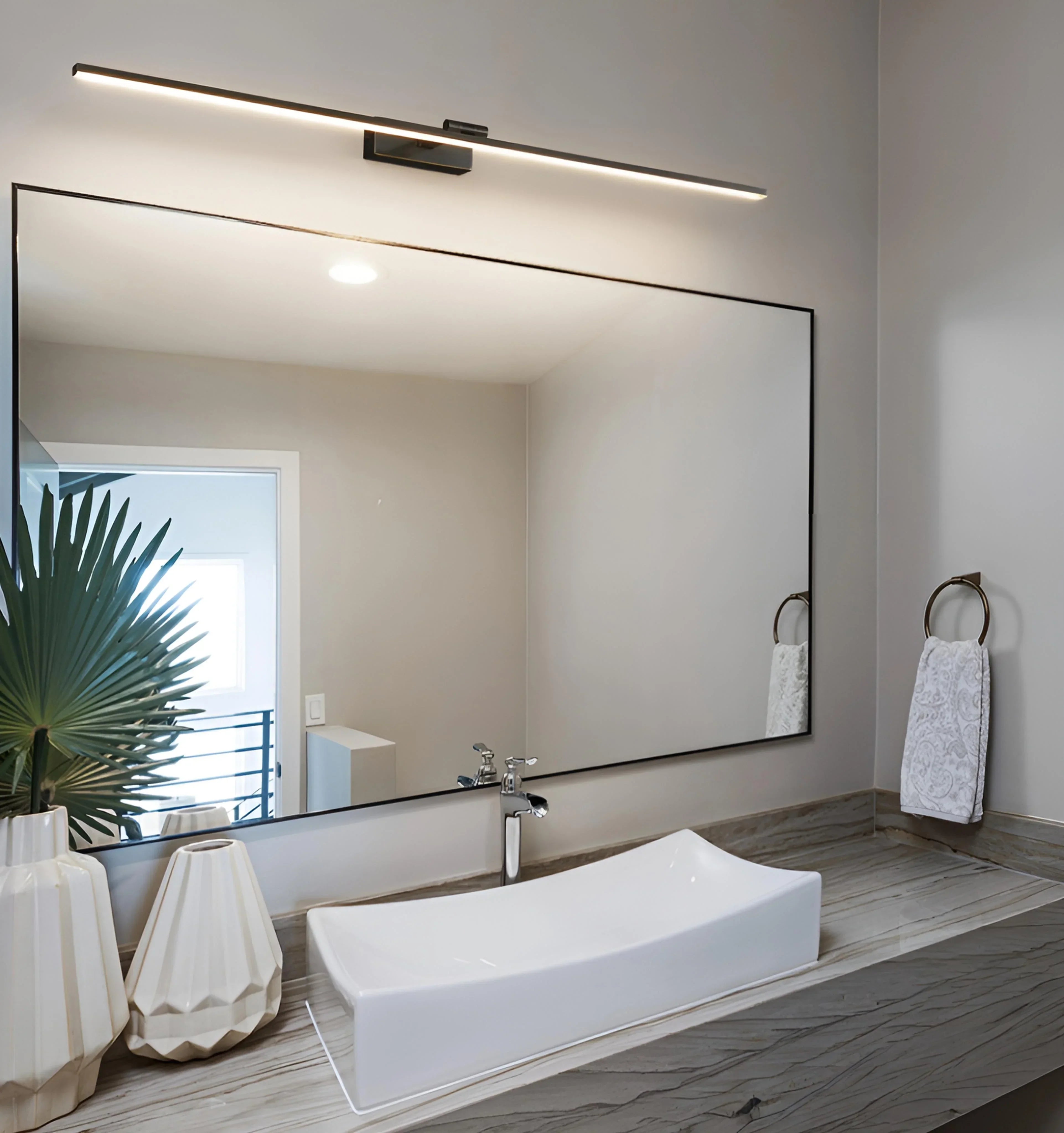 Scandinavian Minimalist Vanity Light