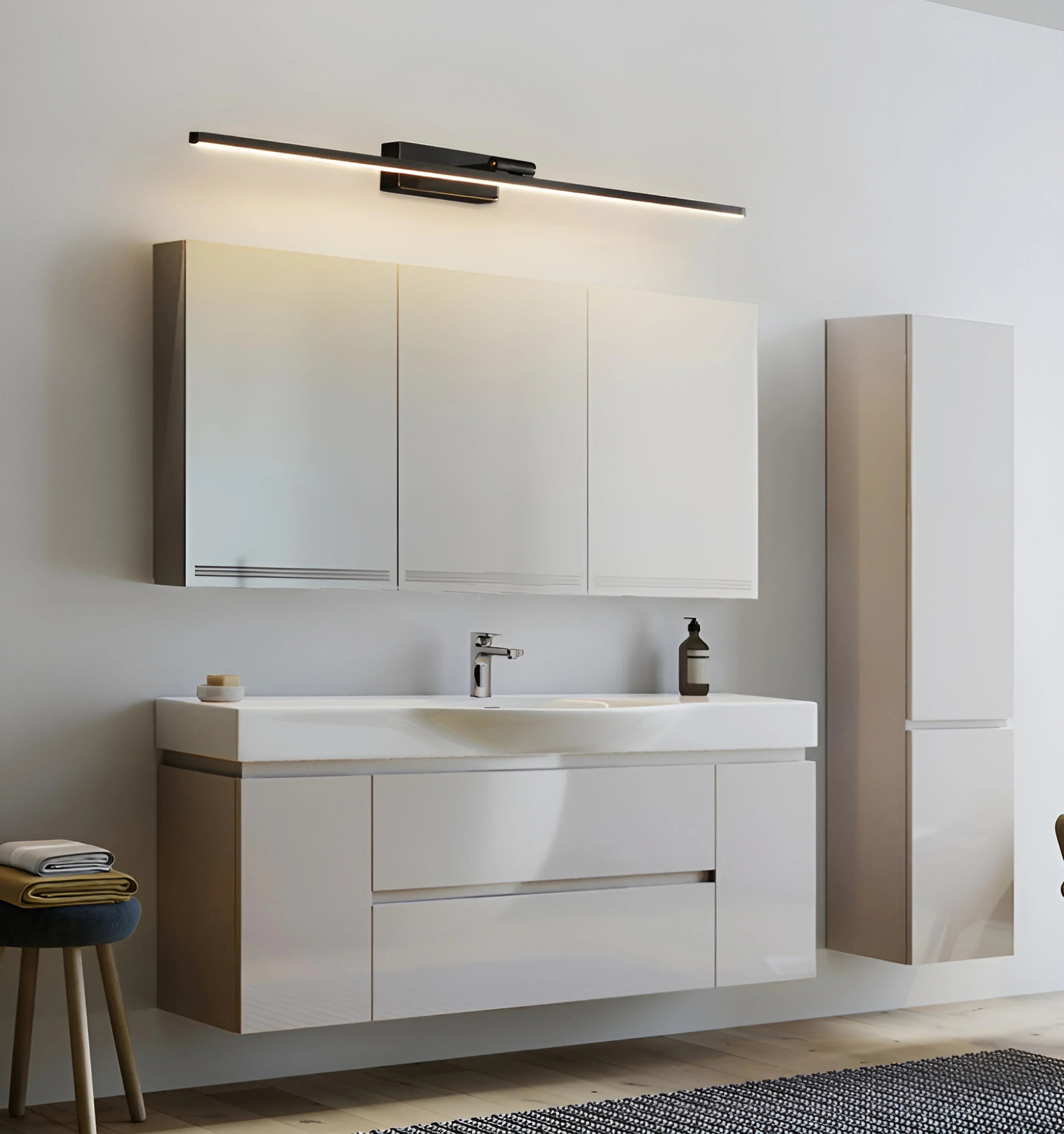 Scandinavian Minimalist Vanity Light