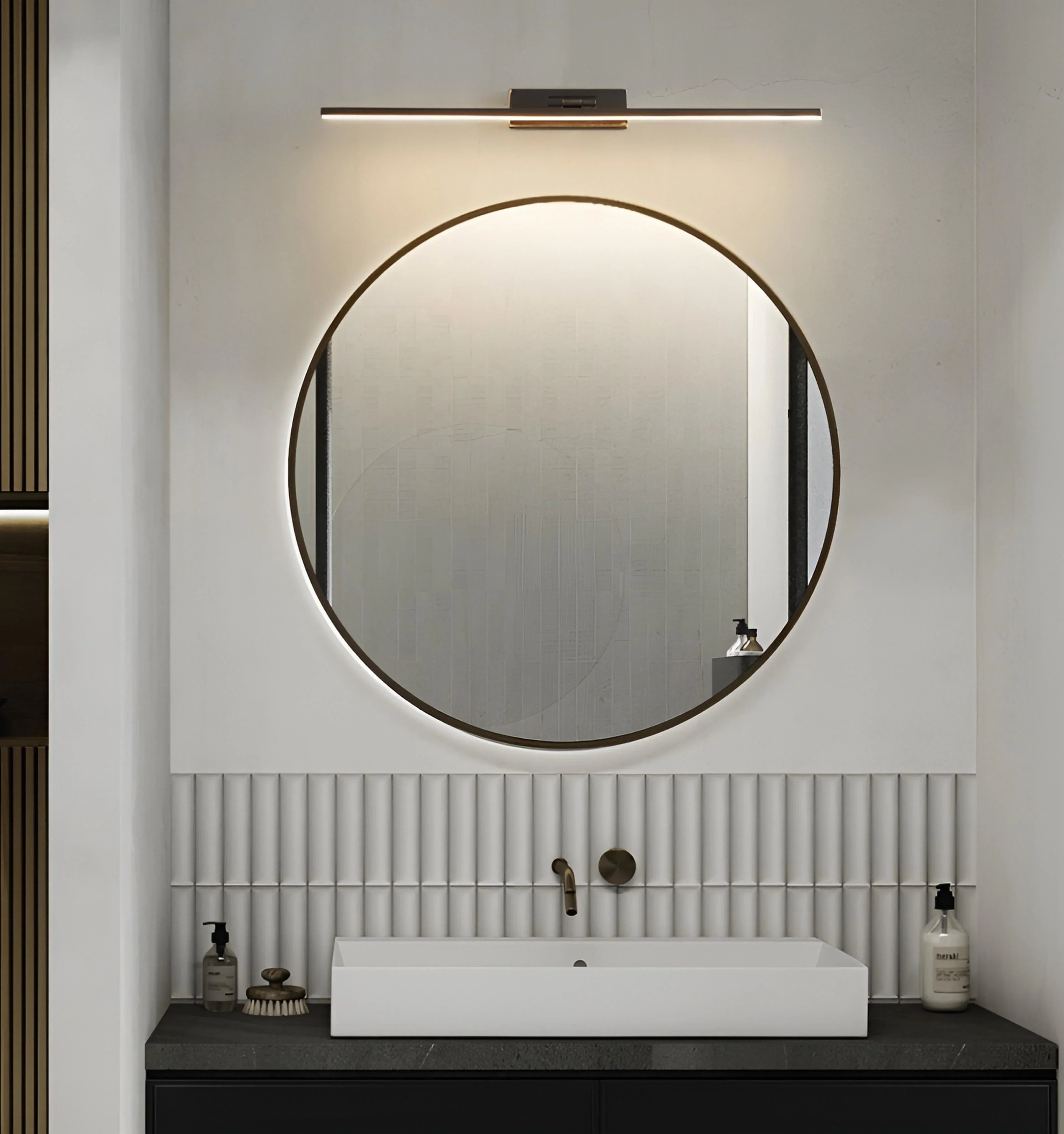 Scandinavian Minimalist Vanity Light