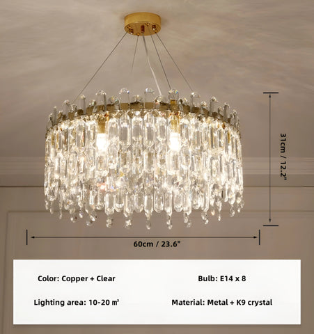 Serena Crystal Chandelier