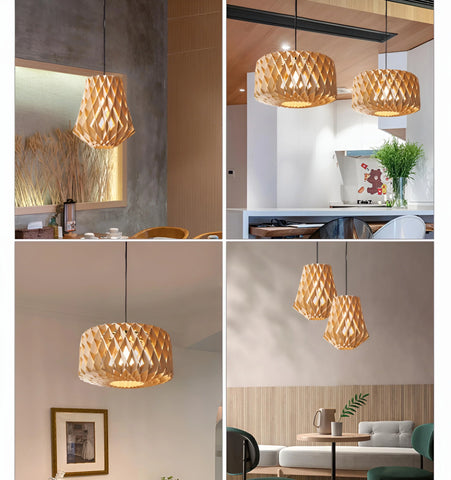 Soreluna Wood Pendant Light