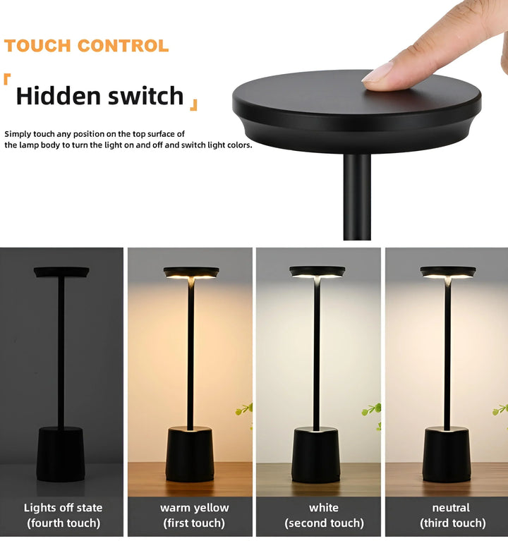 Goblet table lamp - Touch control