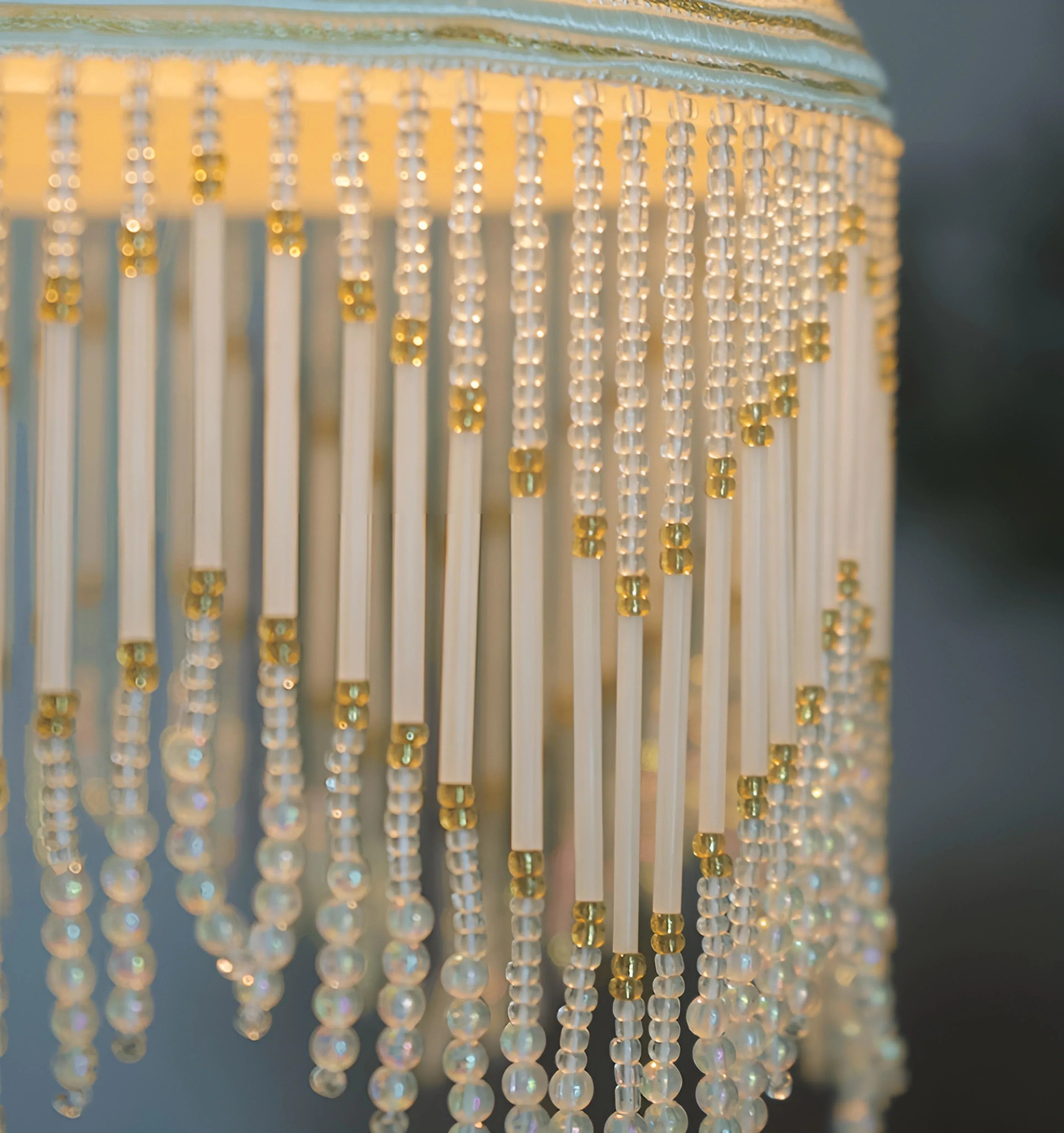 VINTAGE TASSEL PENDANT / WALL LAMP