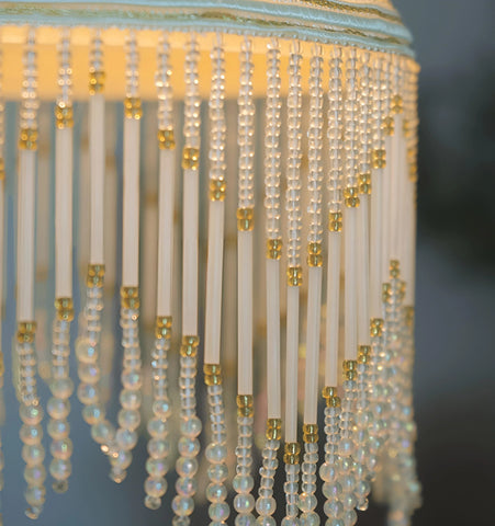 VINTAGE TASSEL PENDANT / WALL LAMP