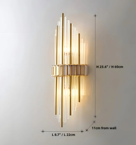 Victoria Crystal Wall Lamp