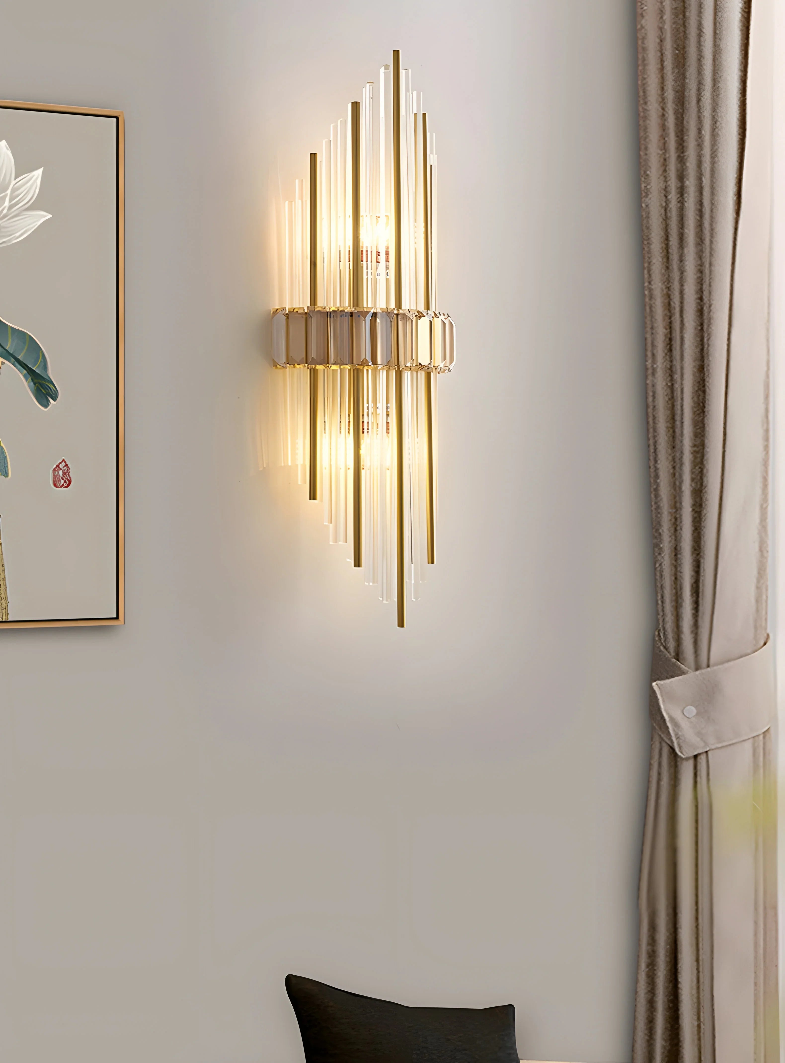VICTORIA CRYSTAL WALL LAMP