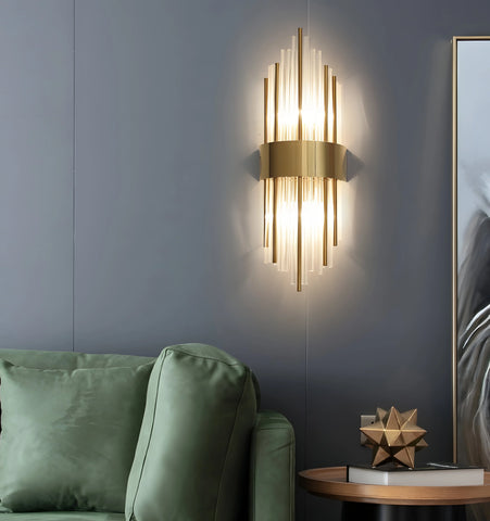 VICTORIA CRYSTAL WALL LAMP