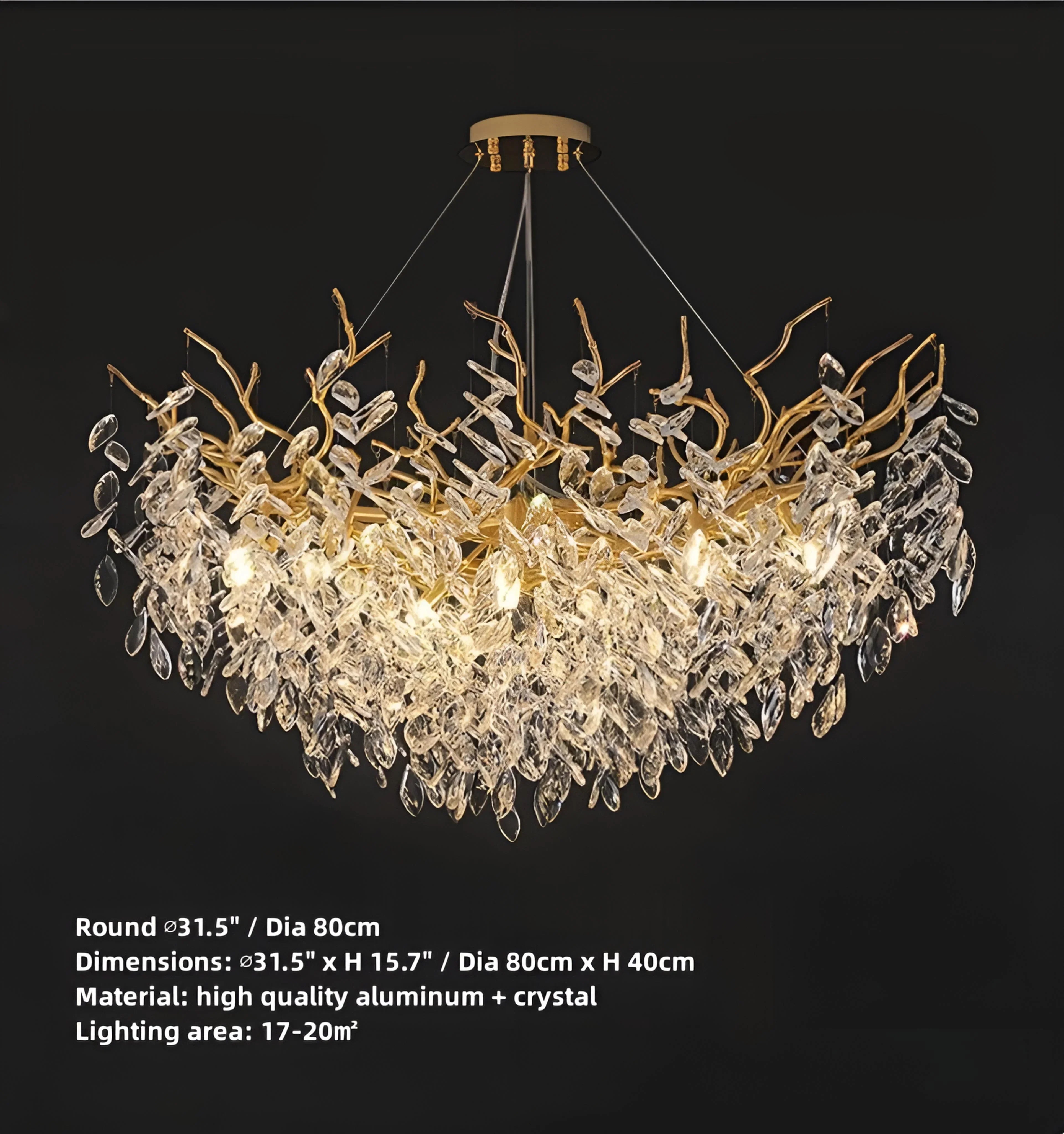 Waltz Crystal Chandelier