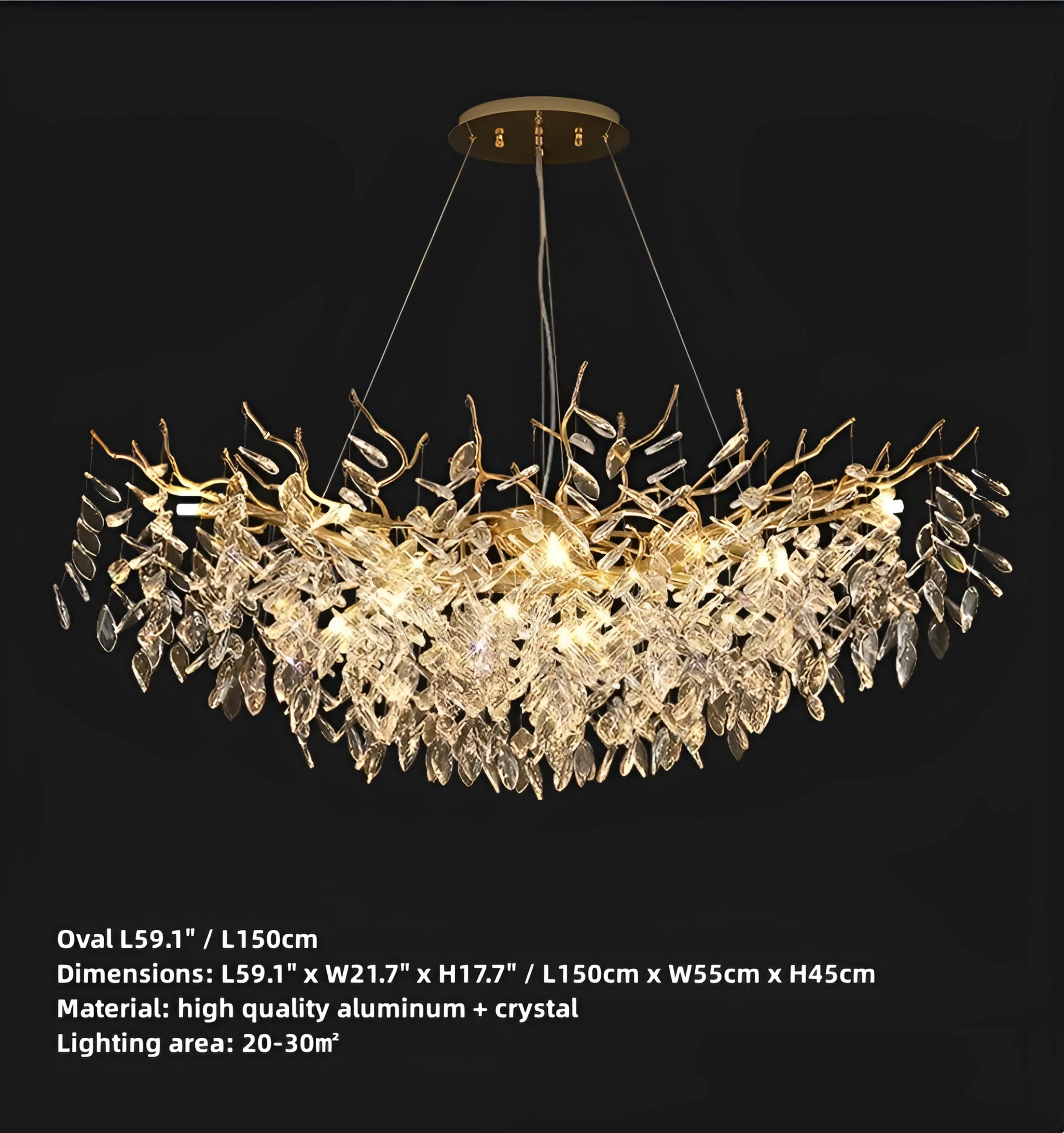 Waltz Crystal Chandelier