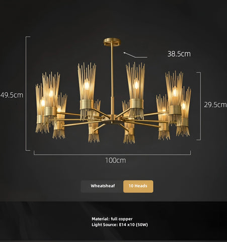 Wheatsheaf Chandelier