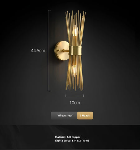 Wheatsheaf Wall Lamp